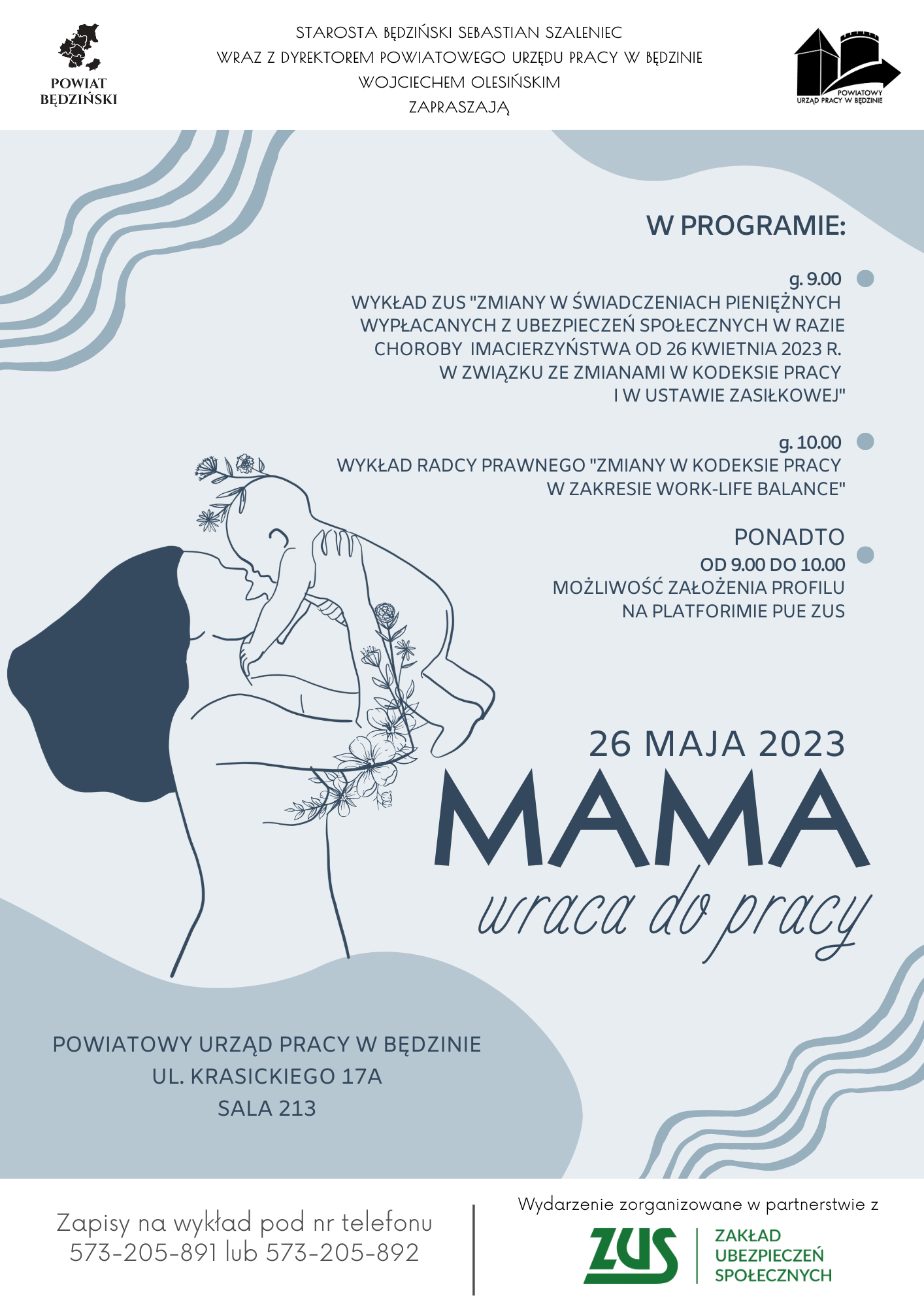 mama wraca do pracy plakat