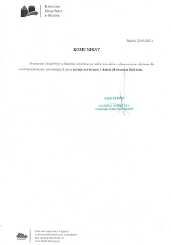 Zdjęcie artykułu Nabór wniosków o sfinansowanie szkolenia - zawieszenie