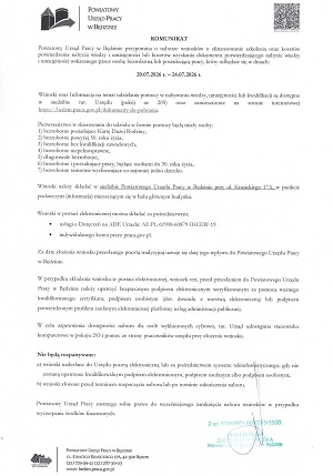 Obrazek dla: Nabór wniosków o sfinansowanie szkolenia oraz kosztów...
