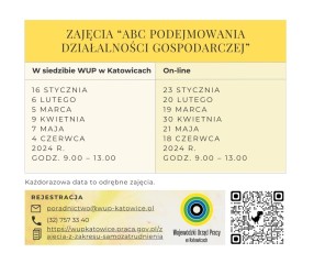 Zdjęcie artykułu Zaproszenie na szkolenie dla przyszłych przedsiębiorców.