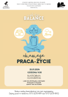 Zdjęcie artykułu Zaproszenie na wykład online pt. „Work-life balance....