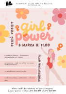 Zdjęcie artykułu Zaproszenie na spotkanie GIRL POWER!